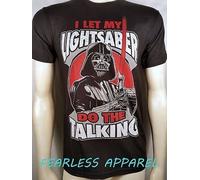 Star Wars Darth Vader Let il Mio Spada Laser Do Talking Scuro Uomo T Shirt S-3Xl