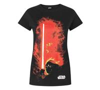 Star Wars - Darth Vader Lightsaber - Maglietta - Donna (NS4259)