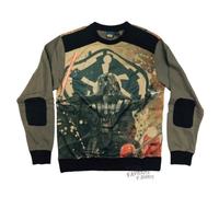 Star Wars Darth Vader Power Lord Sublimato Mesh Collo A Giro Fleece Per Adulti