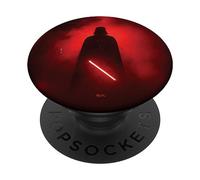 Star Wars Darth Vader Red Lightsaber Shadow PopSockets PopGrip Adesivo