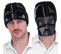 STAR WARS Darth Vader Roll Down Cuff Beanie Hat Berretto, Nero, Taglia Unica Unisex-Adulto