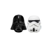Set di sale e pepe con licenza ufficiale Disney Stormtrooper e Darth Vader di Star Wars, set in ceramica per cucina e decorazione della casa, regalo di inaugurazione della casa per gli appassionati di