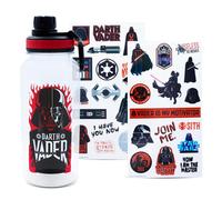 Star Wars Darth Vader Twist Beccuccio Acqua Bottiglia E Adesivo Set Porta 946ml