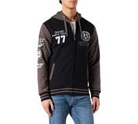 Star Wars Darth Vader Uomo Felpa Jogging Nero/Grigio Scuro S 100% Cotone Regular