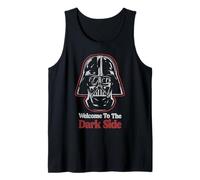 Star Wars Darth Vader Welcome To The Dark Side Distressed Canotta