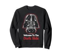 Star Wars Darth Vader Welcome To The Dark Side Distressed Felpa