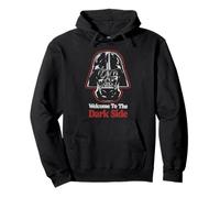 Star Wars Darth Vader Welcome To The Dark Side Distressed Felpa con Cappuccio