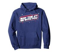 Star Wars Day May The 4th Be with You Classic Text Font Felpa con Cappuccio