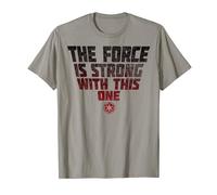 Star Wars Deep Red Force Is Strong Maglietta