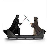 Star Wars Deluxe Art Scale Statua 1/10 Darth Vader Vs Obi-wan Kenobi (ccxp Esclu