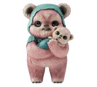 Star Wars Designer Statua Ewok By Mab Graves Pink Variant 18 Cm Sideshow Collect