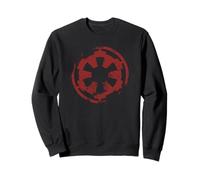 Star Wars Distressed Empire Logo Rust Felpa