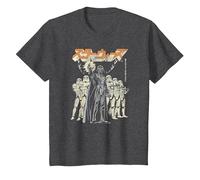 Star Wars Empire Japan Maglietta, Bambini, Grigio Scuro, 6 Anni