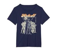 Star Wars Empire Japan Maglietta, Donna Plus-Size, Navy, 4X