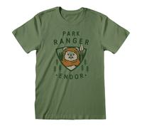 Star Wars 'Endor Park Ranger' (Verde) Maglietta - NUOVO E UFFICIALE
