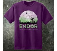 Star Wars Endor Ritorno Di Il Jedi T Shirt Sith Boba Fett Obi Wan Uomo Han Solo