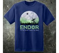 Star Wars Endor Ritorno Di Il Jedi T Shirt Sith Boba Fett Obi Wan Uomo Han Solo