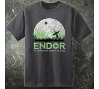 Star Wars Endor Ritorno Di Il Jedi T Shirt Sith Boba Fett Obi Wan Uomo Han Solo
