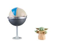 Star Wars Epic Hero Series Grogu - Action Figure Alta 2,5 cm e Carrozzina Hover, Giocattoli per Bambini e Bambine di 4 Anni