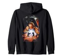 Star Wars Episode 3 Retro Classic Poster Felpa con Cappuccio