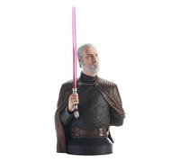 Star Wars Revenge of the Sith Count Dooku Christopher Lee 1/6 Bust Gentle Giant