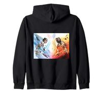 Star Wars Episode IX Resistance vs First Order Felpa con Cappuccio