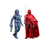Star Wars Episode Vi Black Series Carbonized Action Figura 2-pack Emperor's Royal Guard & Tie Fighter Pilot Esclusiva 15 Cm