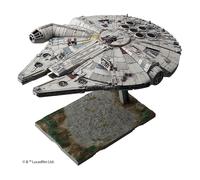 Bandai Star Wars Episode Vii Model Kit Illennium Falcon 1/144 M Grigio