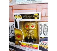 STAR WARS EPISODIO IX FUNKO POP 360 C-3PO RED EYES 9 CM FIGURE DISNEY FILM BOXED