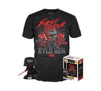 Star Wars Episodio IX Set Funko POP Vinile Figura Kylo Ren Leader Supremo & T-Sh