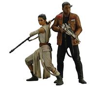 Star Wars Episodio SW121 7 Rey e Finn Artfx + statua