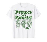 Star Wars Ewoks Protect Our Forests Camp Maglietta