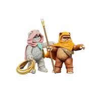Hasbro Original Star Wars The Vintage Collection Figure di Wicket W. Warrick e Kneesaa