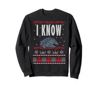 Star Wars Falcon I Know Ugly Christmas Felpa