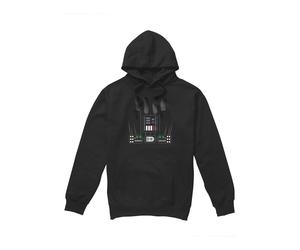 Star Wars Felpa con Cappuccio Darth Vader Costume Uomo (TV4601)