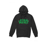 Star Wars Felpa con Cappuccio Logo Luci di Natale Uomo (TV4609)