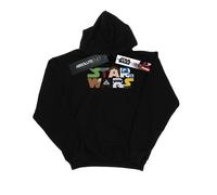 Star Wars Felpa con Cappuccio Logo Ragazzi (BI12422)