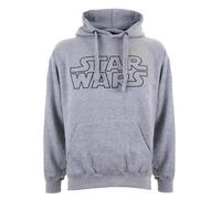 Star Wars Felpa con Cappuccio Logo Uomo (TV336)