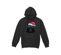 Star Wars Felpa con Cappuccio Natale Darth Vader Babbo Natale Uomo (TV4611)