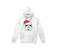 Star Wars Felpa con Cappuccio Natale Stormtrooper Babbo Natale Uomo (TV4610)