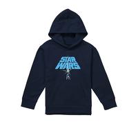 Star Wars Felpa con Cappuccio Spada Laser Logo Bambini (TV24172)