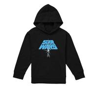 Star Wars Felpa con Cappuccio Spada Laser Logo Bambini (TV24172)