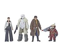 Star Wars Force Link 2.0 - Mission on Vandor-1, Confezione da 4 Statuette da 9,5 cm, Giocattolo