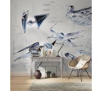 Star Wars Foto Carta da Parati Murale 399x279cm Navi Spaziali Full Muro Teen XL