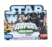 Star Wars Galactic Heroes Mini Figura 2 Pack - Luke Skywalker & Darth Vader