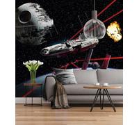 Star Wars Gigante Murale Carta Da Parati Millennium Falcon Stanza Bambini