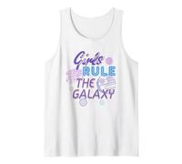 Star Wars Girls Rule The Galaxy Drawing Canotta