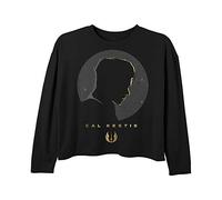 Star Wars Girls' T-Shirt, Black, Small