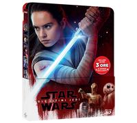 Star Wars - Gli Ultimi Jedi (Blu Ray 3D + Blu Ray) Steelbook