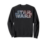 Star Wars Gradient Outline Logo Felpa